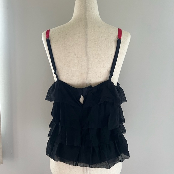 NWT Victoria Secret’s Babydoll Top in Black - Picture 3 of 8